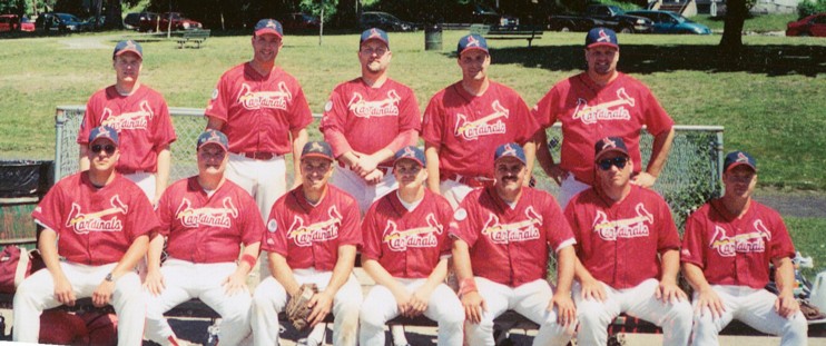2001 Cardinals team picture