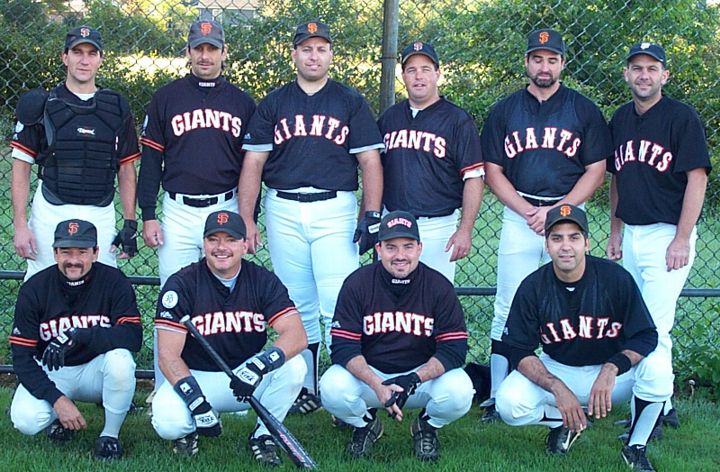 2001 Giants team picture